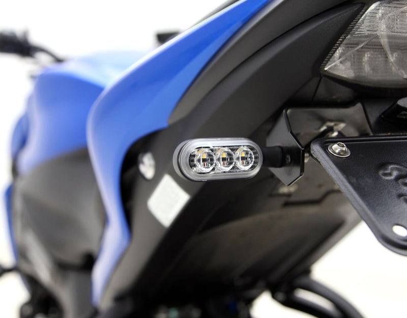 Denali T3 Switchback M8 Led Turn Signals Low Profile Rear Pair