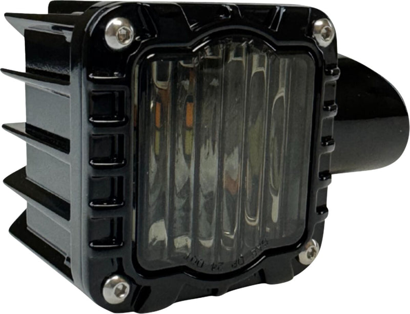 Custom Dynamics Shark Demon™ High-Performance LED Front Turn Signals for 2015-2025 Harley-Davidson Pair