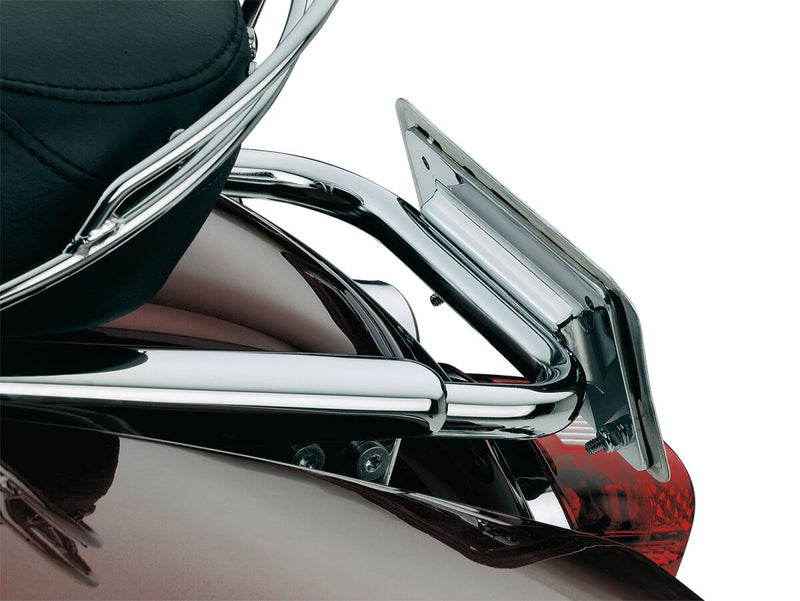 Kuryakyn Laydown Licence Plate Holder Frame Rear Each