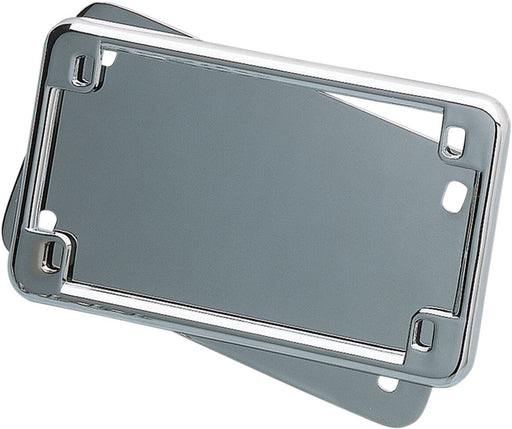 Kuryakyn Licence Plate Holder and Back Plate Set Frame Rear