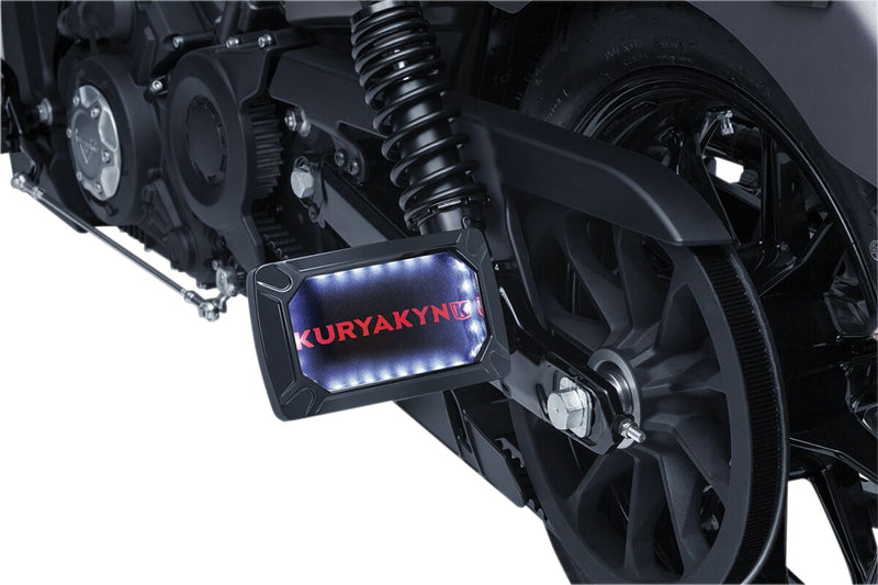 Kuryakyn Nova Curved Licence Plate Mount #3193