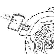 Heinz Bikes Licence Plate Mount #HBMAKZ-C