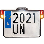 Heinz Bikes Licence Plate Holder 3-In-1 For EU Countries #HBKZ2.0-MB-3TS-E