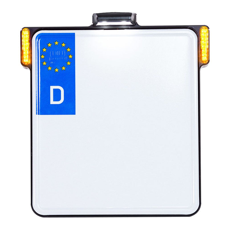 Heinz Bikes Licence Plate Holder 3-In-1 For EU Countries #HBKZ-MBTS