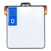 Heinz Bikes Licence Plate Holder 3-In-1 For EU Countries #HBKZ-MB3TS