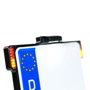 Heinz Bikes Licence Plate Holder 3-In-1 For EU Countries #HBKZ-MB3TS
