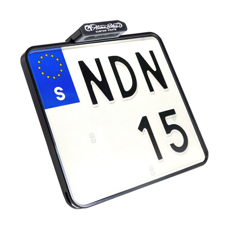 Heinz Bikes Slip In Licence Plate Holder In Black (Sweden x