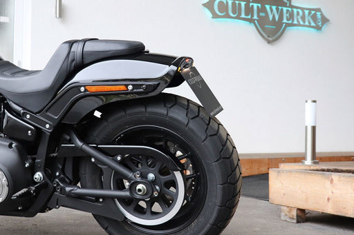 Cult Werk Licence Plate Bracket for 2018-2023 Harley-Davidson FXFB Licence Plate Holder Each