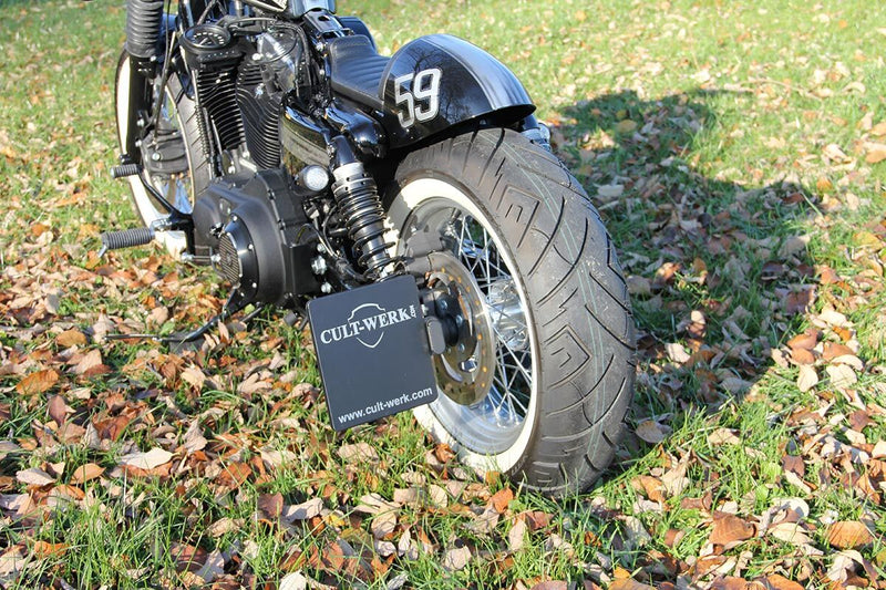 Cult Werk Licence Plate for 1986-2022 Harley-Davidson Licence Plate Holder Each