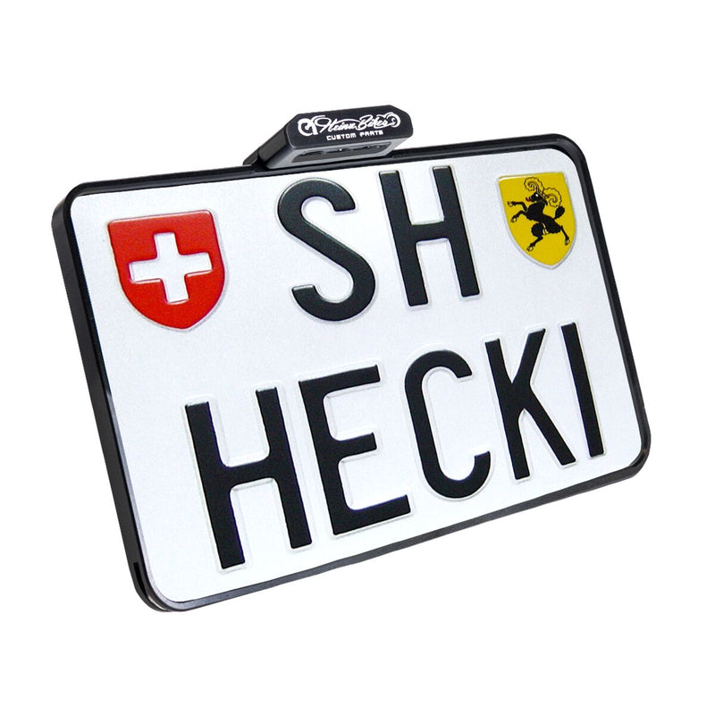 Heinz Bikes Licence Plate Holder W x H In Black For 2021-2023 Sportster S