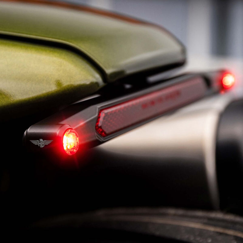 Heinz Bikes Nano 3 In 1 Lightbar In Black For Harley-Davidson 2021-2025 Sportster S Models