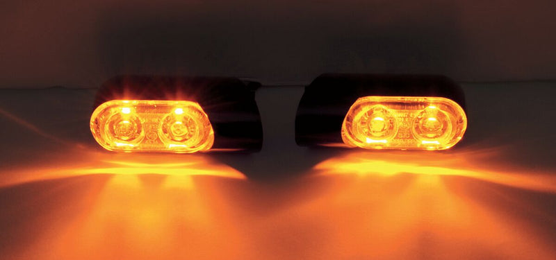 Bolt-On Turn Signals with Power LEDs #12-761