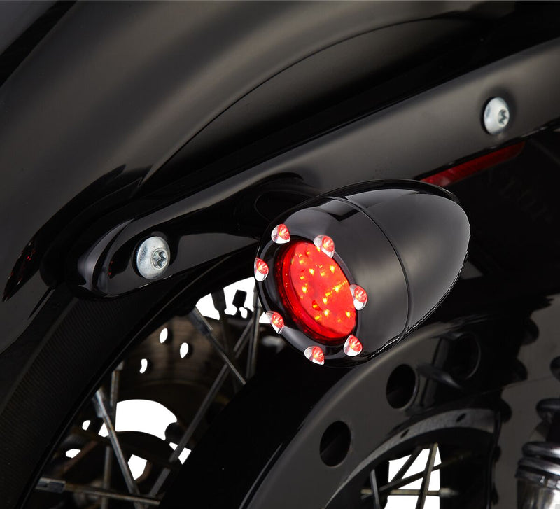 Arlen Ness LED Fire Ring Kit for Factory Deuce Style Turn Signal Housing