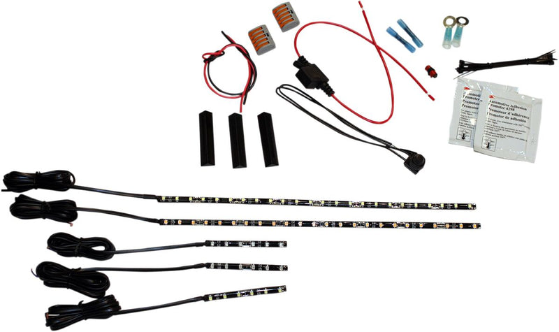 Custom Dynamics Magicflex® 2 Cruiser Red LED Engine Kit