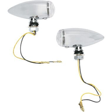 Drag Specialties Chrome Marker Lights #20-6589SCLEDE