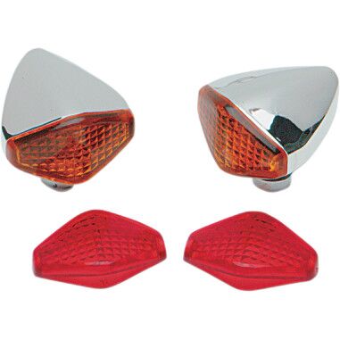 Drag Specialties Diamond Lights #12-6034-ALE