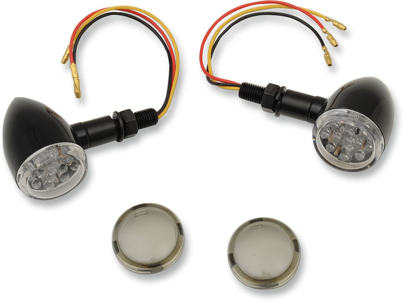 Drag Specialties LED Mini Deuce Marker Lights #20-6390BC/MIQ