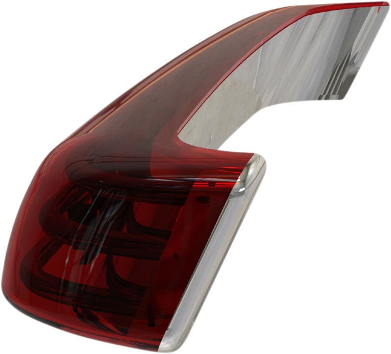 Custom Dynamics Chrome BCM Bagz Standard Saddlebag Lights w/Red Lenses for 2014-2025 Harley-Davidson Touring Motorcycles