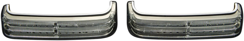Custom Dynamics Chrome BCM Bagz Standard Saddlebag Lights w/Smoke Lenses for 2014-2025 Harley-Davidson Touring Motorcycles