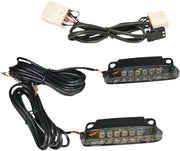 Custom Dynamics Saddlebag Rail LED Light Bar w/Smoke Lens for 2006-2013 Harley-Davidson Touring Motorcycles #CD-LR-09-S