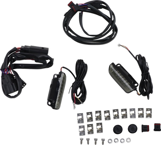 Custom Dynamics Saddlebag Rail LED Light Bar w/Smoke Lens for 2012-2013 Harley-Davidson Road Glide and 2010-2012 Harley-Davidson Street Glide Motorcycles