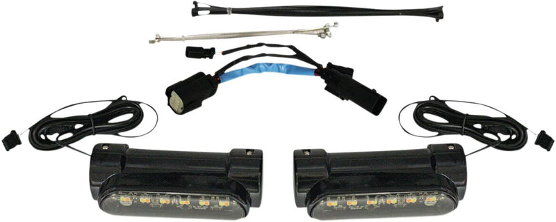 Dynamic Amber/White Engine Guard LEDs