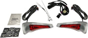 Custom Dynamics Chrome Tour Pak Backrest LED Light w/Red Lens for 2014-2015 Harley-Davidson Electra Glide Ultra Limited CVO/SE - FLHTKSE and 2015 Harley-Davidson Road Glide Ultra CVO/SE - FLTRUSE Motorcycles