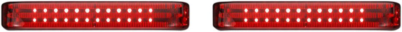 Custom Dynamics Black/Red LED Sequential ProBEAM BAGZ Saddlebag Lights for Various Harley-Davidson Motorcycles (See Fitment List)