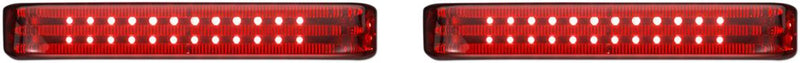 Custom Dynamics Black/Red LED Sequential ProBEAM BAGZ Saddlebag Lights for 1997-2013 Harley-Davidson Touring Motorcycles
