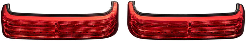 Custom Dynamics Black/Red LED Sequential ProBEAM BAGZ Saddlebag Lights for 1997-2013 Harley-Davidson Touring Motorcycles