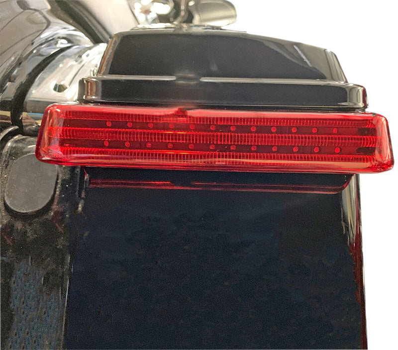 Custom Dynamics Black/Red LED Sequential ProBEAM BAGZ Saddlebag Lights for 2010-2013 Harley-Davidson Street Glide - FLHX and 2010-2013 Harley-Davidson Road Glide Custom - FLTRX Motorcycles