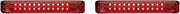 Custom Dynamics Chrome/Red LED Sequential ProBEAM BAGZ Saddlebag Lights for 2010-2013 Harley-Davidson Touring Motorcycles