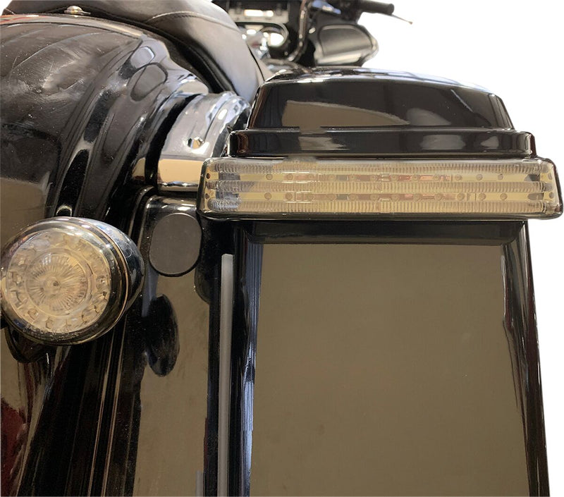 Custom Dynamics Chrome/Smoke LED Sequential ProBEAM BAGZ Saddlebag Lights for 2010-2013 Harley-Davidson Touring Motorcycles