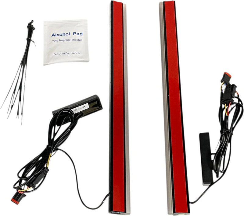 Custom Dynamics 12 in. Rear Plasma Rods for Various Harley-Davidson Motorcycles (See Fitment List)