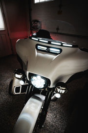Custom Dynamics All in One Dynamic LED Batwing Fairing Vent Insert for 2014-2025 Harley-Davidson Trike and 2014-2025 Harley-Davidson Touring Motorcycles