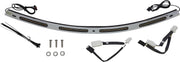 Custom Dynamics Chrome Gensis 4 Dynamic LED Batwing Windshield Trim for 2006-2013 Harley-Davidson Touring and 2009-2013 Harley-Davidson Trike Motorcycles