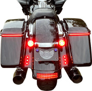 Custom Dynamics Black LED Boltz Light w/Red Lens