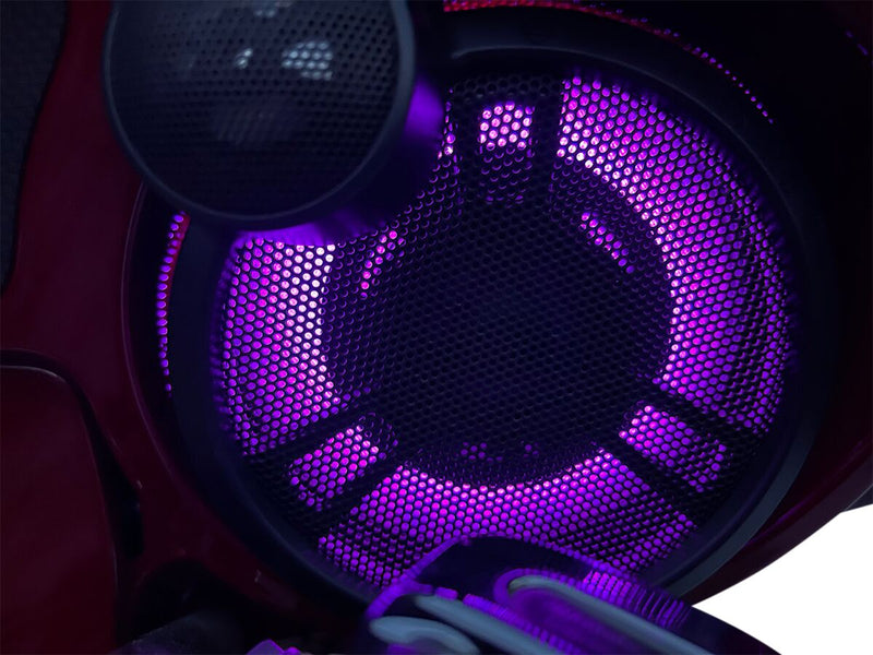 Custom Dynamics ProGlow LED Speaker Light for 2014-2024 Harley-Davidson Touring and 2014-2025 Harley-Davidson Trike Motorcycles #PG-SPEAKER-F-1