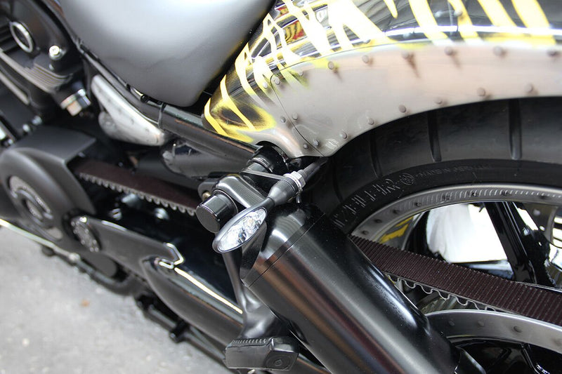 Cult Werk Turn Signal Holder for 2002-2017 Harley-Davidson Rear Pair