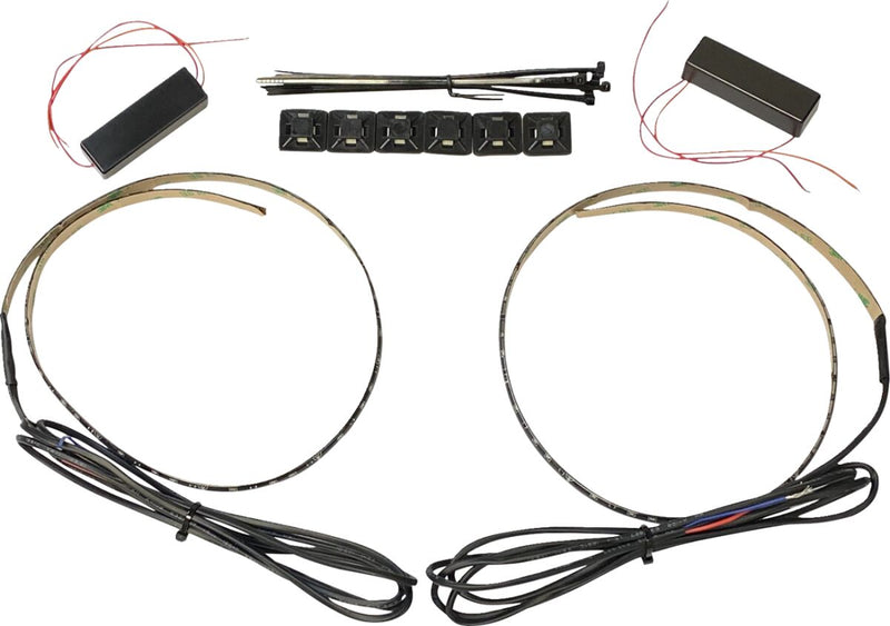 Custom Dynamics Dual Intensity Side Firing Auxiliary LED Strips