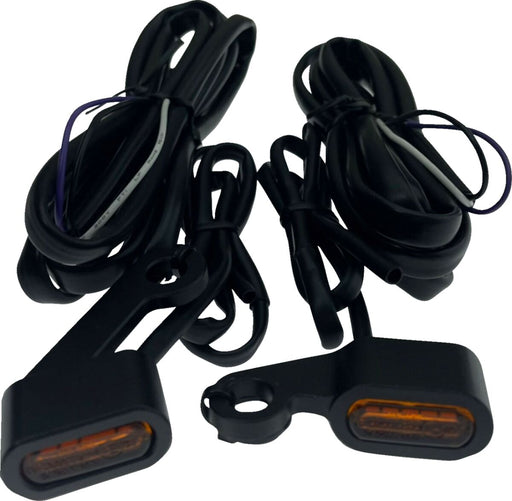 Drag Specialties LED Handlebar Marker Lights Fits Harley-Davidson Sportster Models 2004-2013