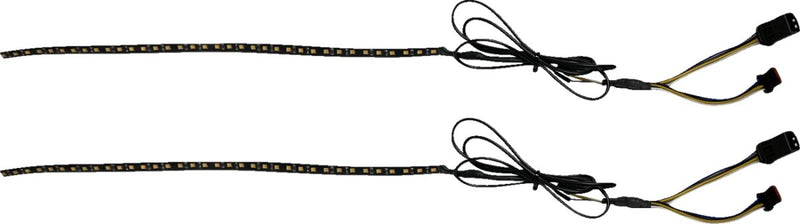 Custom Dynamics Amber/White Dual Colour LED Fairing Strips for 2014-2025 Harley-Davidson Trike and 2014-2024 Harley-Davidson Touring Motorcycles