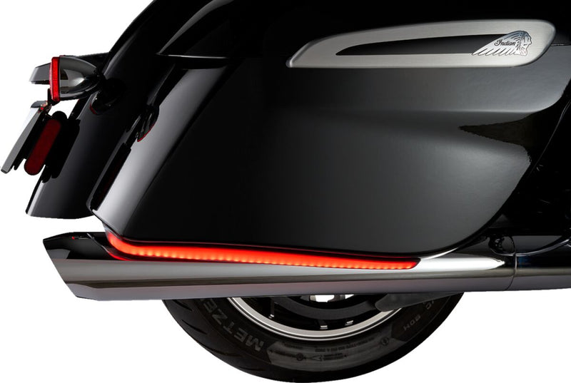 Ciro Machete™ LED Bag Lights for 2020-2023 INDIAN Saddlebag Light Brake Light Running Light Kit