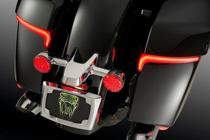 Ciro RydeCulture™ Bryant M1 Saddlebag Lights for 2020-2026 INDIAN Brake Light Running Light Kit