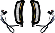 Custom Dynamics Amber White Fairing Vent Lights for 2022-2026 Harley-Davidson Softail Low Rider ST - FXLRST and 2022 Harley-Davidson Softail Low Rider El Diablo - FXRST Motorcycles #CD-LRST-VENT-B