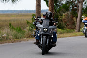 Custom Dynamics Amber White Fairing Vent Lights for 2022-2026 Harley-Davidson Softail Low Rider ST - FXLRST and 2022 Harley-Davidson Softail Low Rider El Diablo - FXRST Motorcycles #CD-LRST-VENT-B