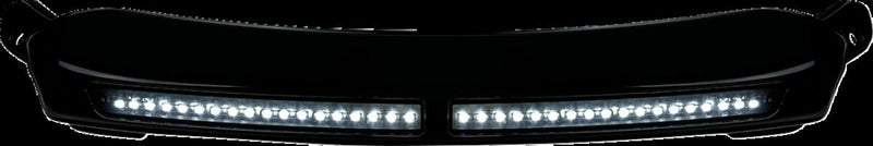 Custom Dynamics Gloss Black Windshield Trim for 2015-2024 Harley-Davidson Touring and 2023-2024 Harley-Davidson Trike Motorcycles