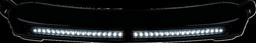 Custom Dynamics Gloss Black Windshield Trim for 2015-2024 Harley-Davidson Touring and 2023-2024 Harley-Davidson Trike Motorcycles