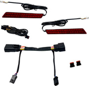 Custom Dynamics Red Saddlebag LED Latch Lights for 2023-2026 Harley-Davidson Touring Motorcycles #CD-LATCH-23-R