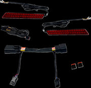 Custom Dynamics Red Saddlebag LED Latch Lights for 2023-2026 Harley-Davidson Touring Motorcycles